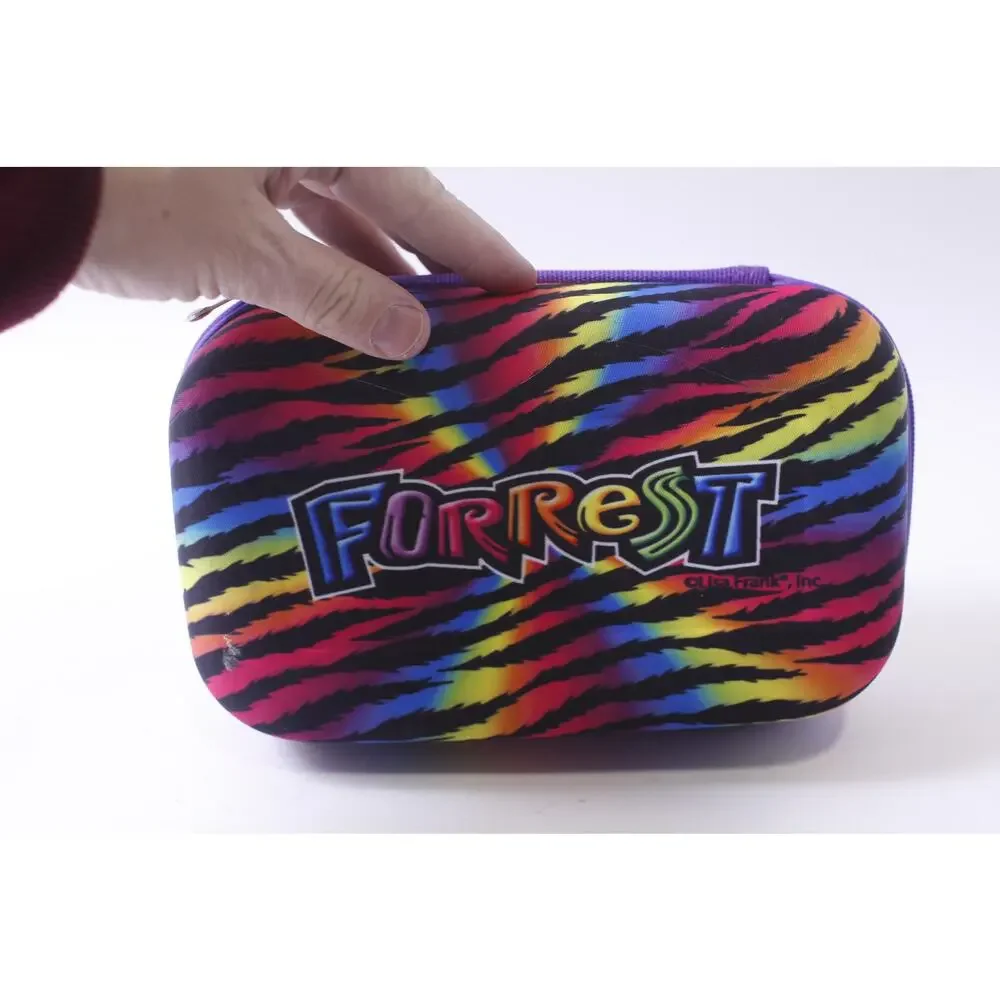 Lisa Frank, Forrest, Pencil Case, Tiger Cubs, Vintage, School, ~ 250130-WH 100